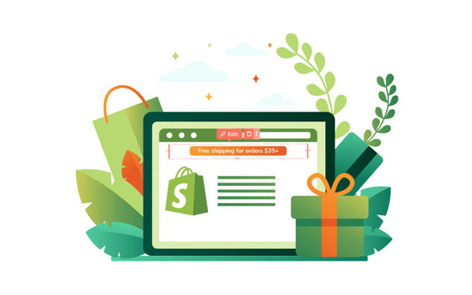 Use Shopify announcement bar that boosts conversion rate