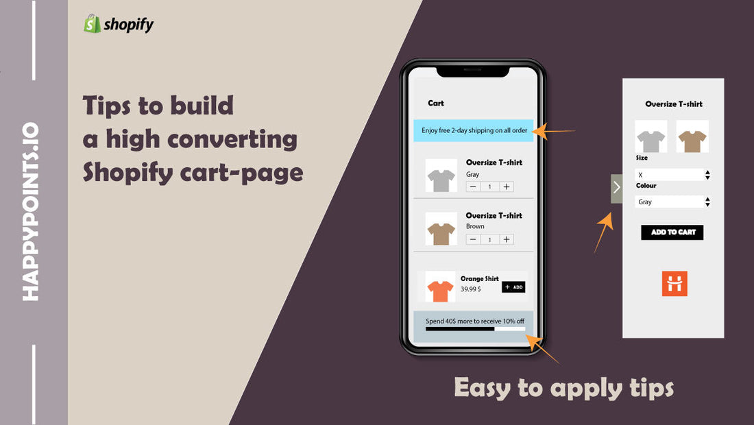 Tips to build a high-converting Shopify cart page