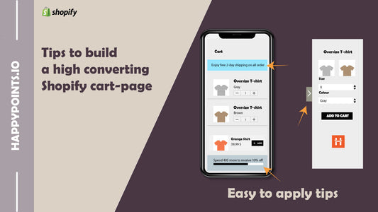 Tips to build a high-converting Shopify cart page