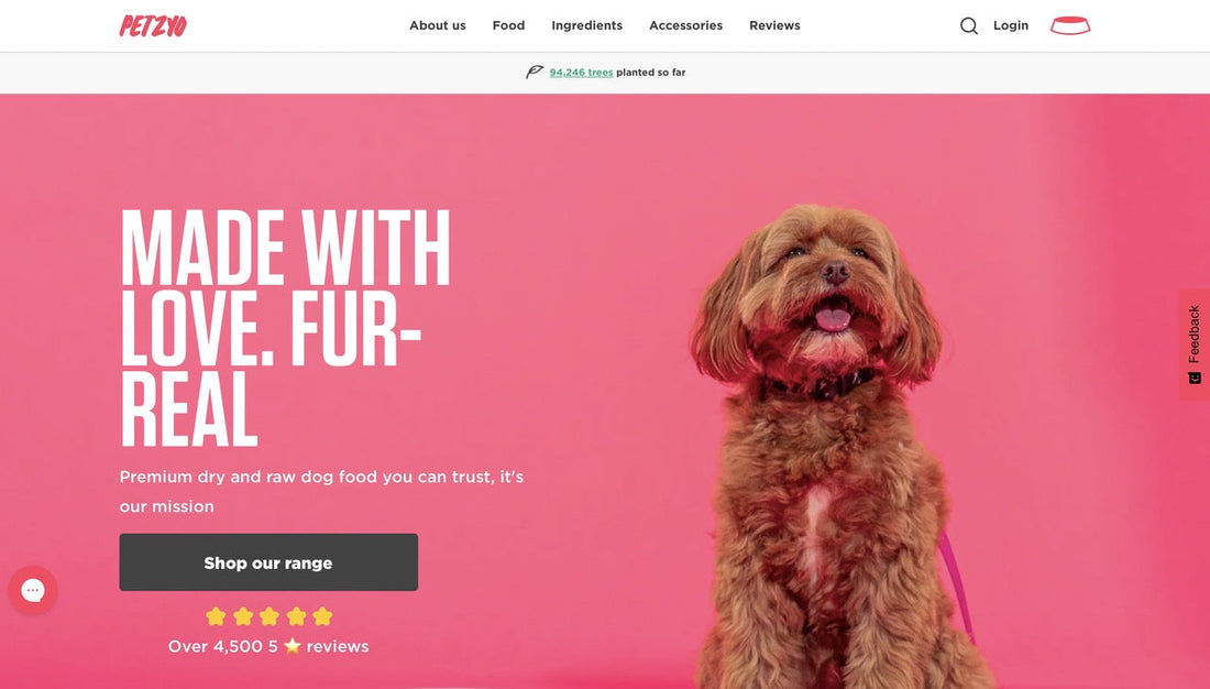 Petzyo: Custom Shopify Build for Pet Wellness